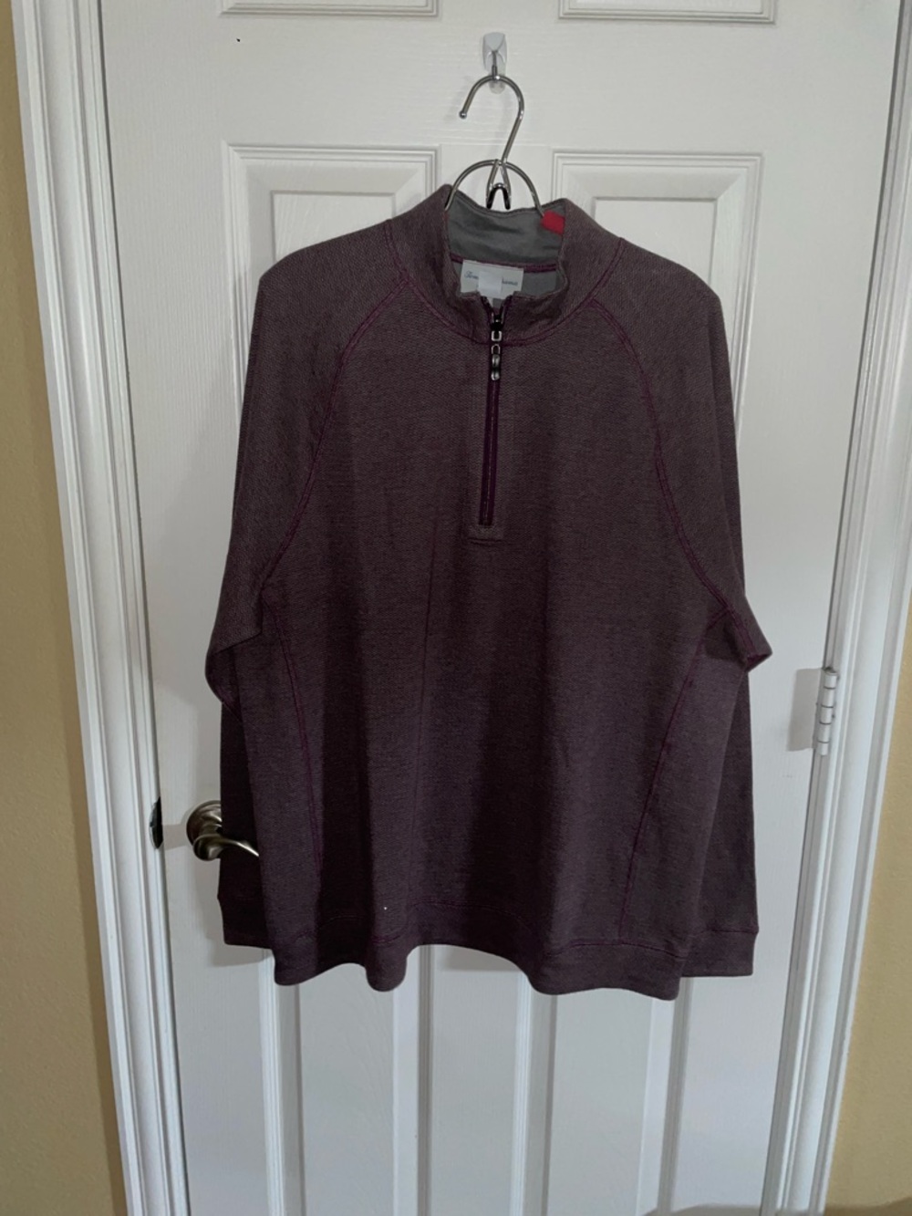 TOMMY BAHAMA Half Zip Reversible Pullover